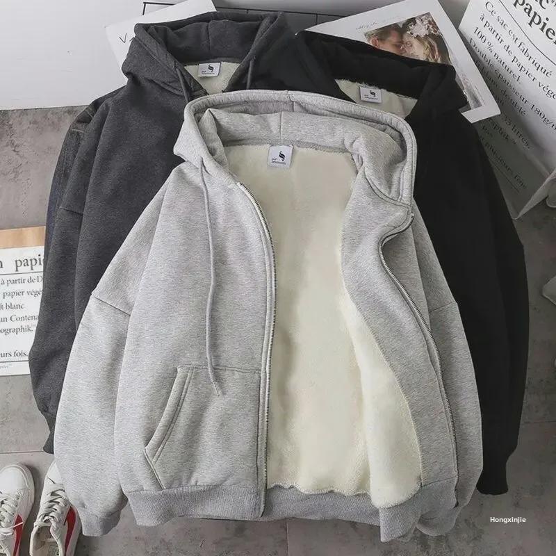 VantaGoods Trendy herenvest met capuchon en sweatshirt - Nieuw 2024 casual losvallend jack voor lente en herfst 3XL