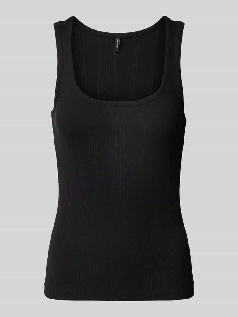 Vero Moda Geribde tanktop VMLISA POINTELLE TANK TOP JRS NOOS