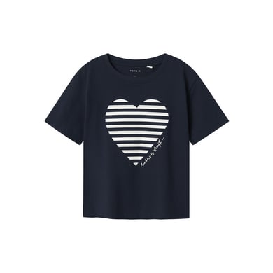 name it T-shirt Nmffesko Marine Blazer