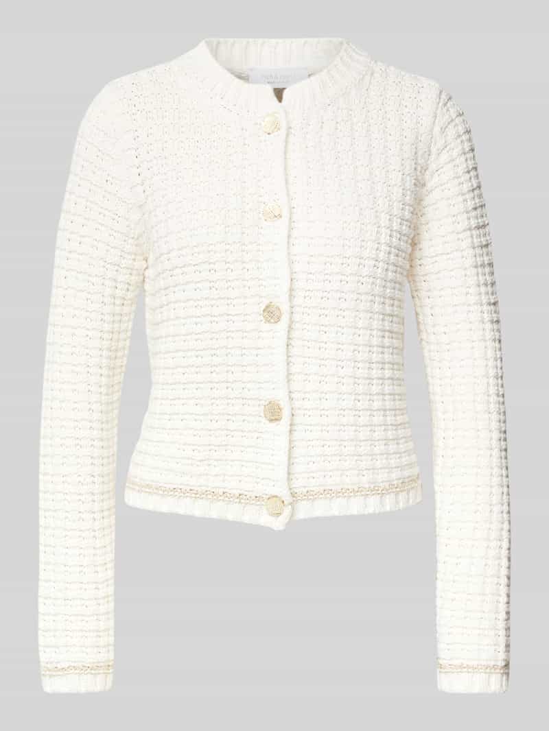 Rich & Royal Cardigan met structuurmotief