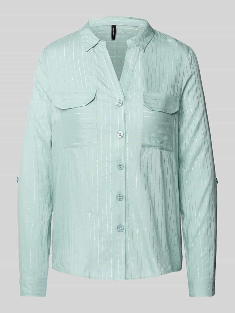 Vero Moda Overhemdblouse VMBUMPY LS GLITTER SHIRT WVN GA NOOS