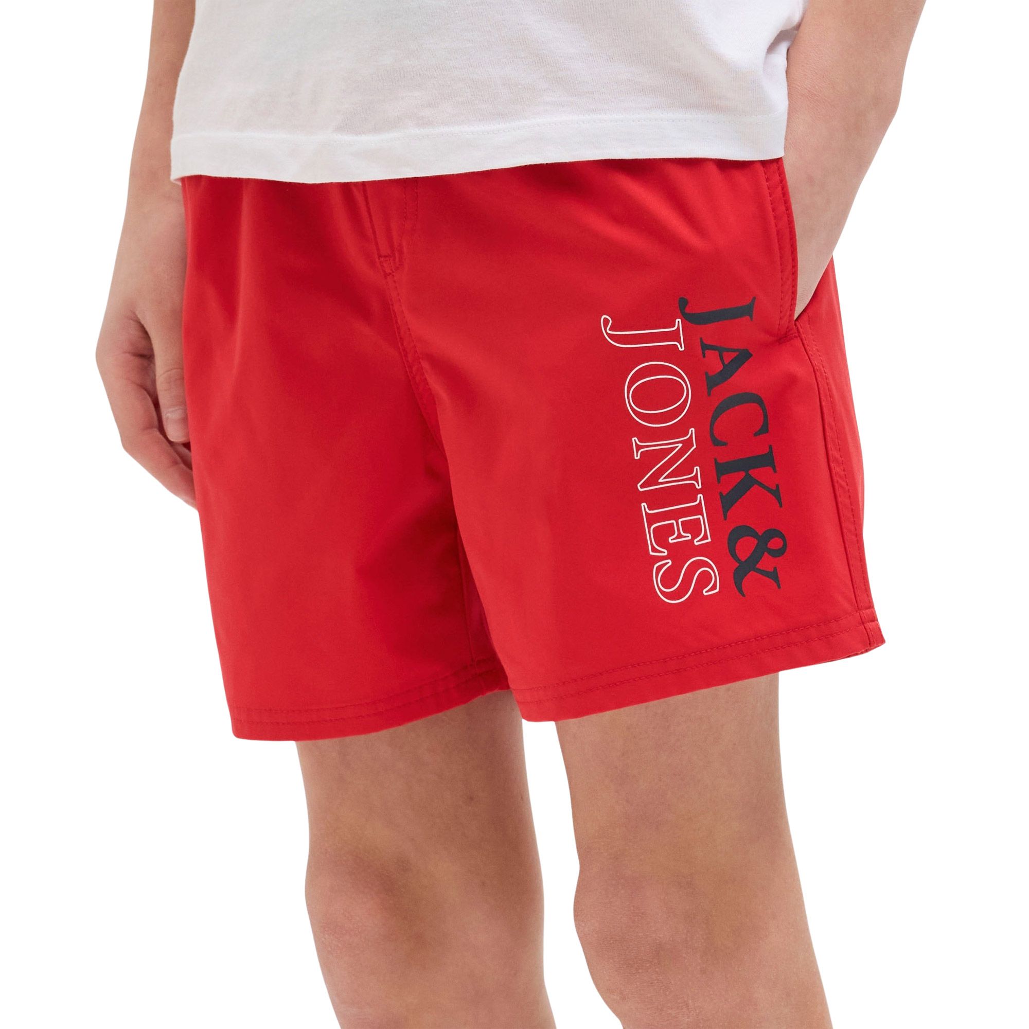 Jack & Jones Junior Zwemshort JPSTMAUI JJSWIM DOUBLE LOGO AKM SN JNR