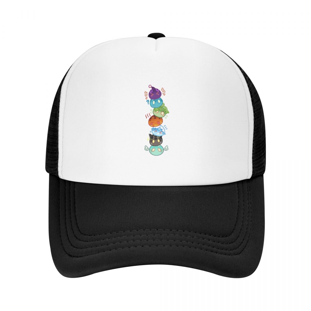 91530326MAC20BWG5P [Genshin Impact] Slimes Baseball Cap Rugby Pluizige Hoed Trucker Cap Mannelijke Cap Dames