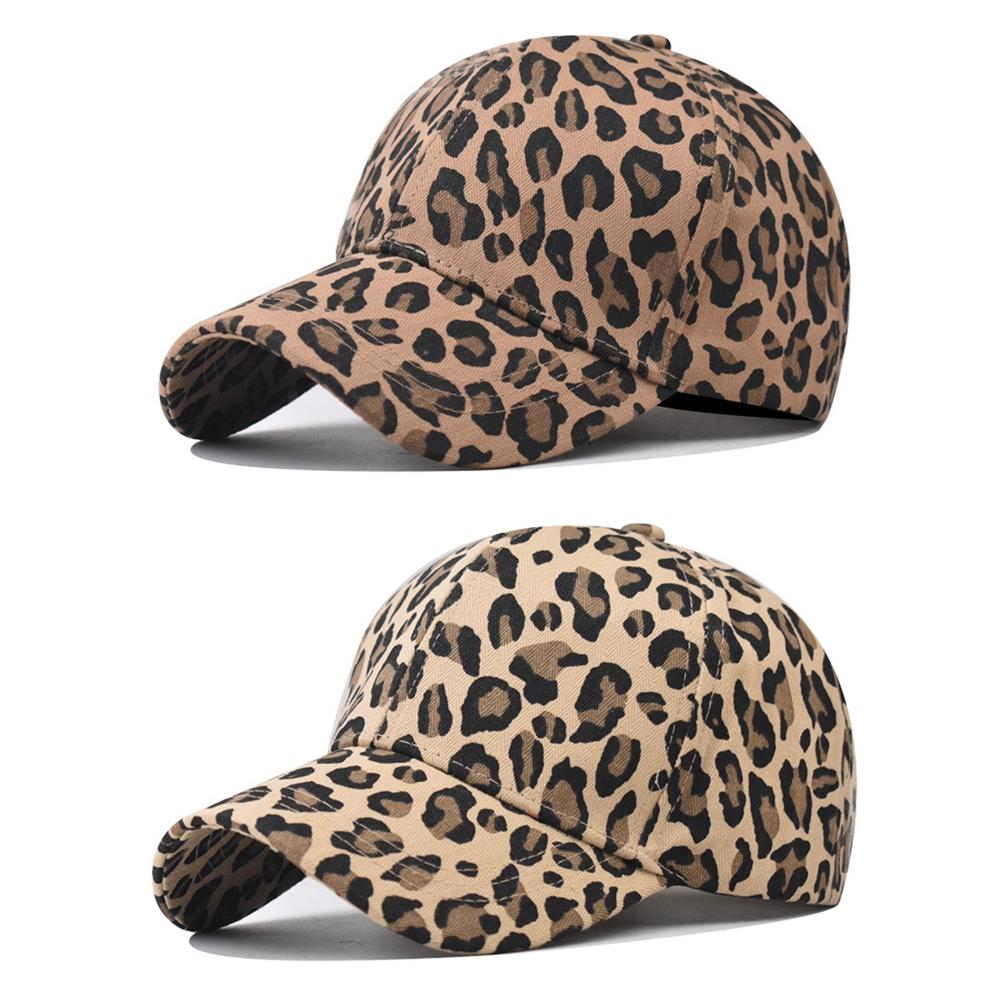 BOOSKU Hip Hop Luipaard print Baseball Cap Vintage Baseball Hoed Dames Heren Outdoor Verstelbare Gorras Snapback Unisex