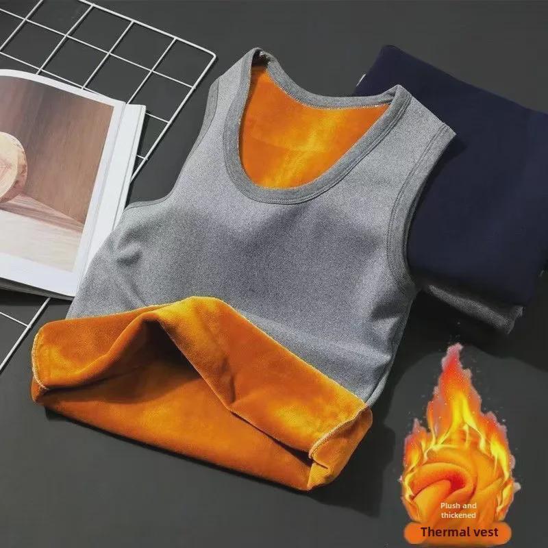 VantaGoods Verdikt, met fluweel gevoerd, mouwloos warm herenvest 4XL