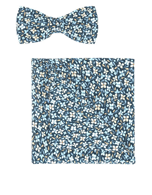 OLYMP Vlinderdasje Set vlinderstrik en pochet (set, 2 stuks)