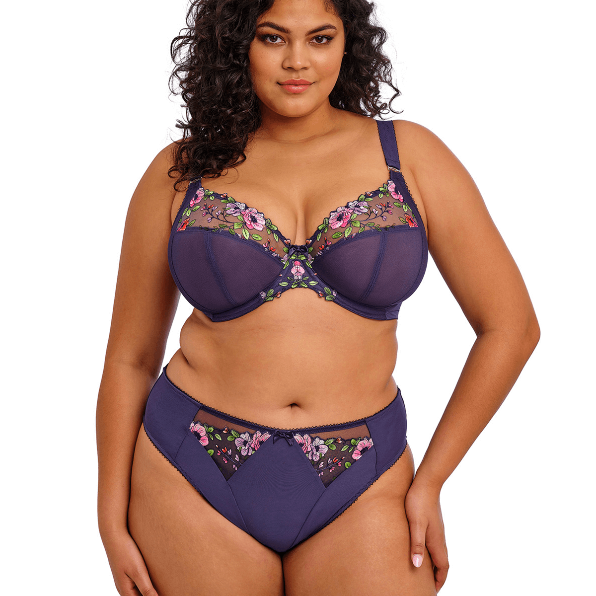 Elomi Himari BH met beugel, blauw