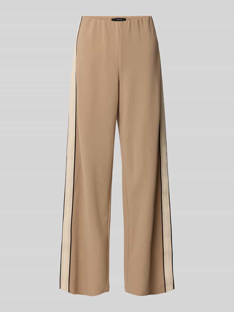 Vero Moda Wide leg sweatpants met contraststrepen, model 'BERLIN'