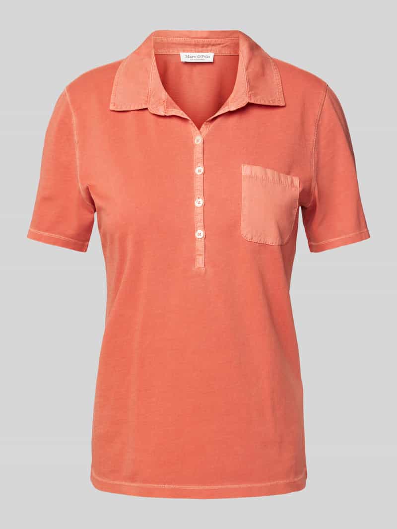Marc O'Polo Poloshirt in overgewassen look