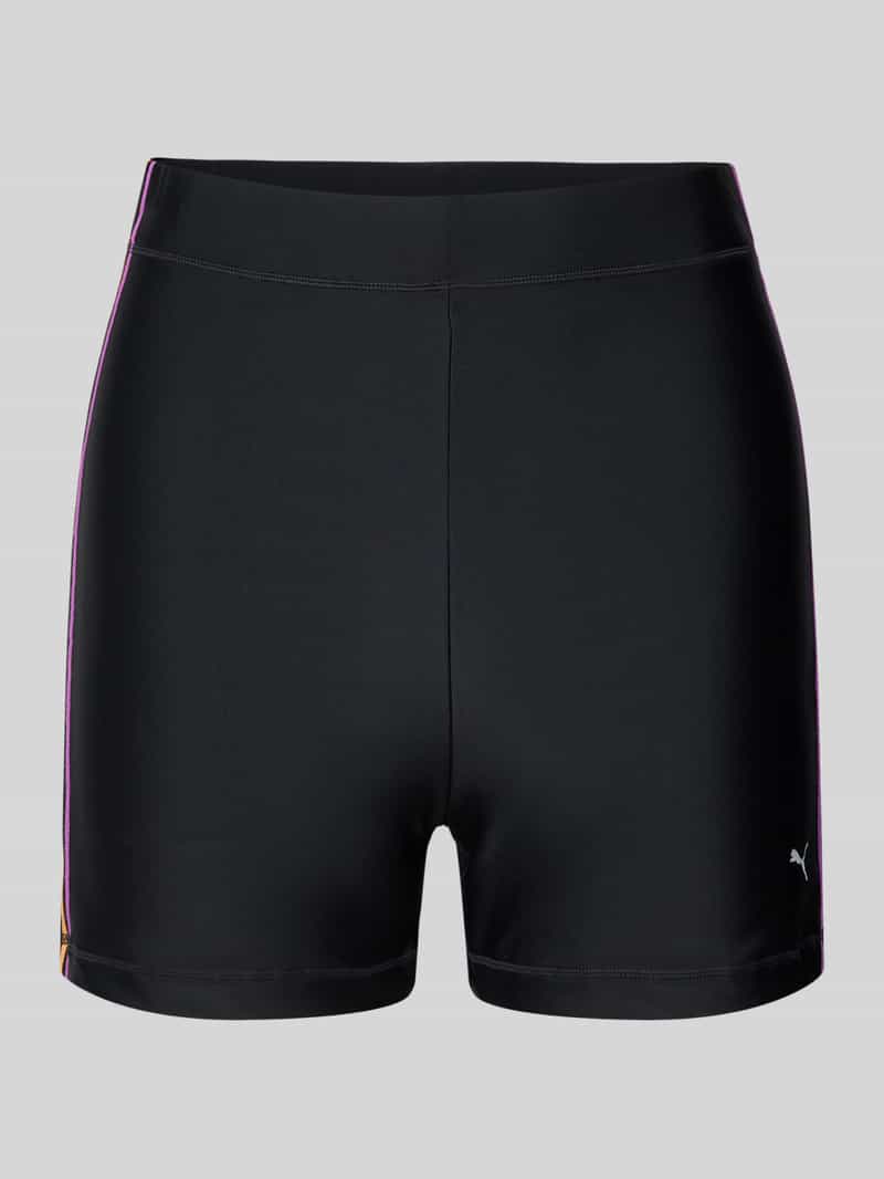 Puma High waist bikinibroekje met logoprint