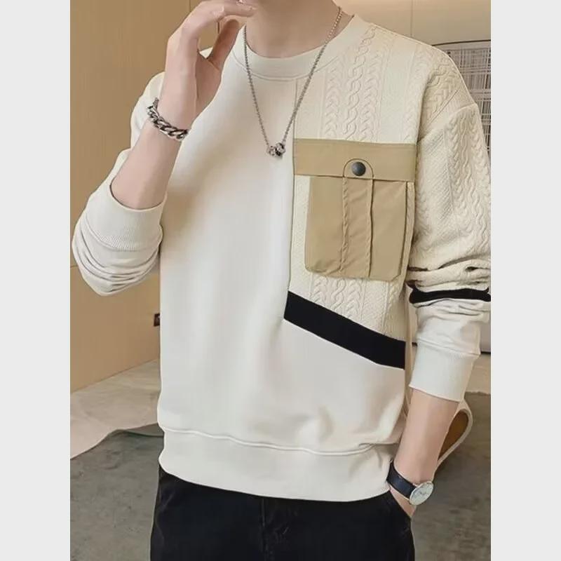 VantaGoods Heren opruiming: Vuilafstotende sweatshirts met lange mouwen voor de lente/herfst XL