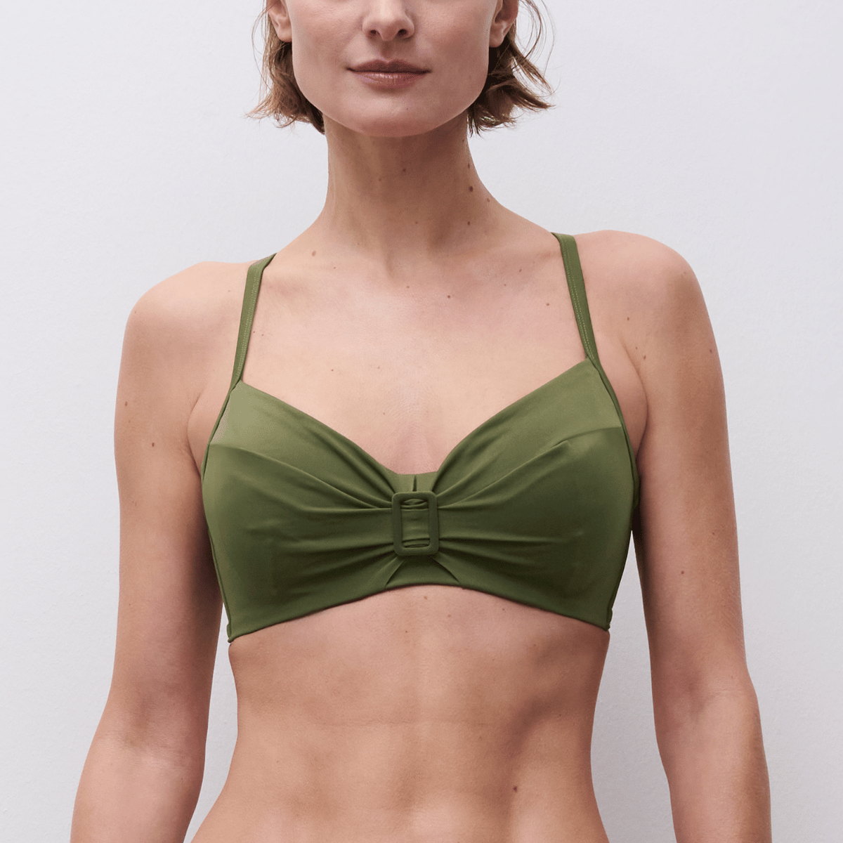 Femilet Rivero bikinitop met beugel, groen
