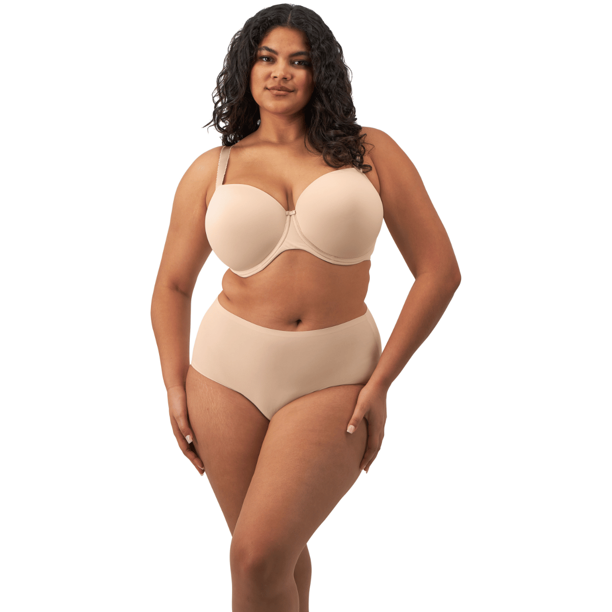 Fantasie Smoothease Invisible Stretch Plus-size maxi slip, beige