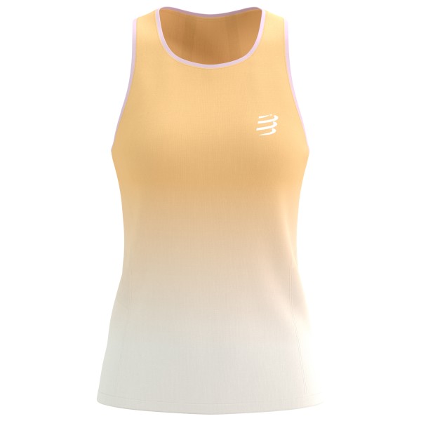 Compressport - Women's Performance Singlet - Hardloopshirt, beige