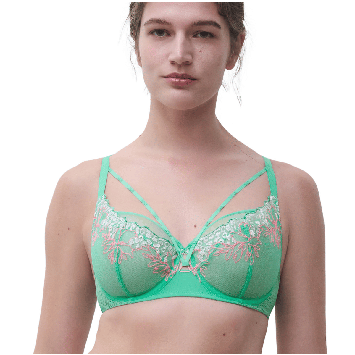 Chantelle Pulp Kruid BH met beugel, groen