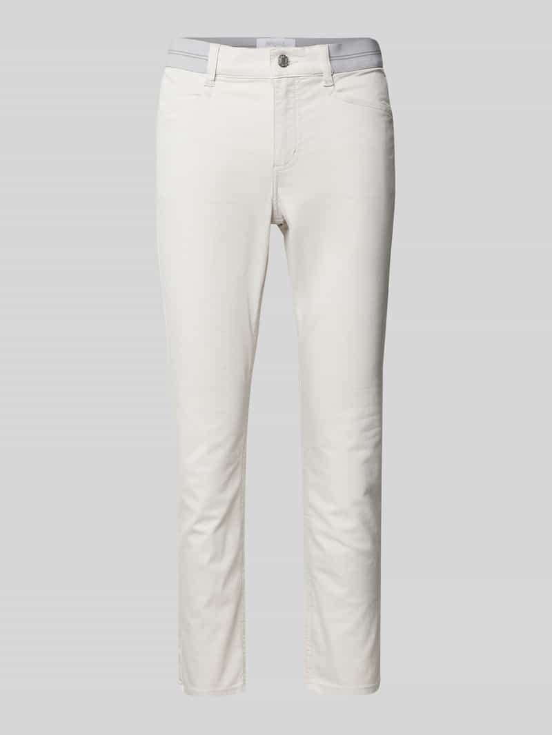 Angels Slim fit capribroek met steekzakken, model 'ORNELLA SPORTY'