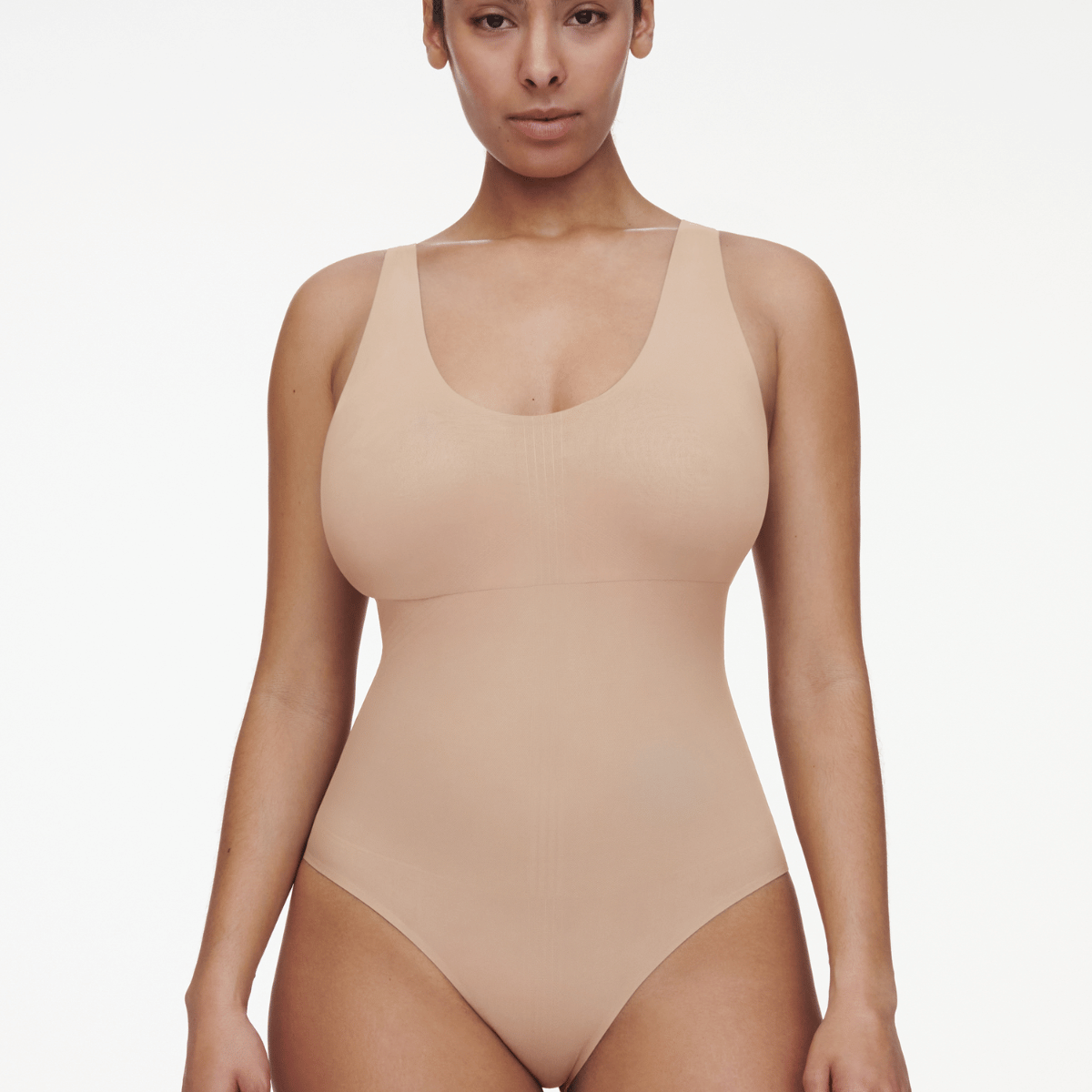 Chantelle Soepel comfort bodystocking, nude