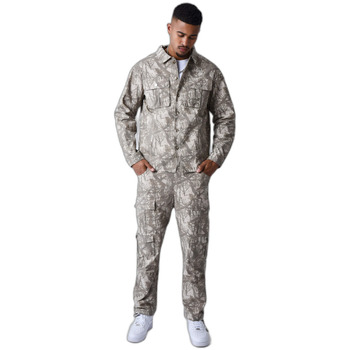 Cargobroek Project X Paris Pantalon cargo multipoches motif branchage