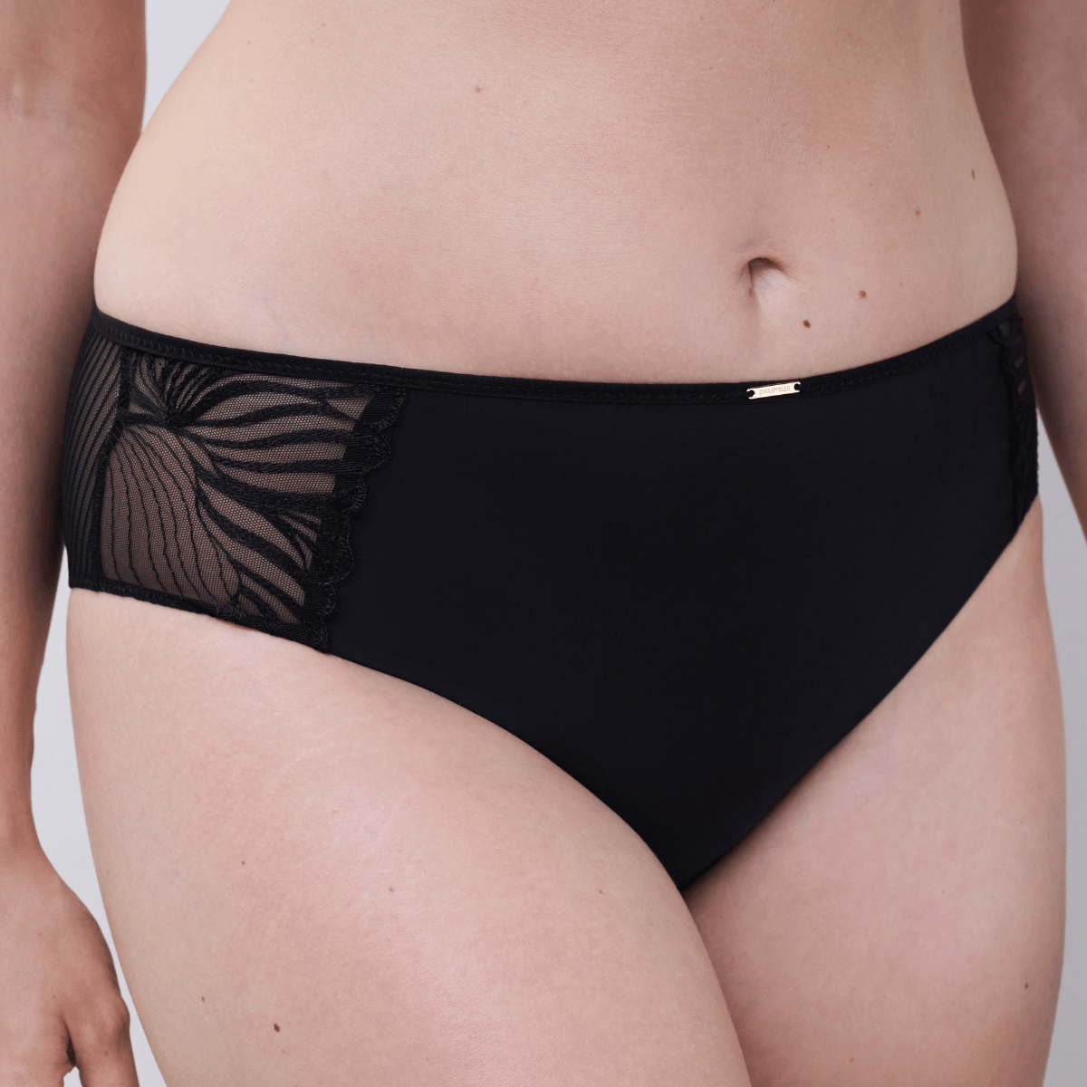 Chantelle Legend  tai slip, zwart