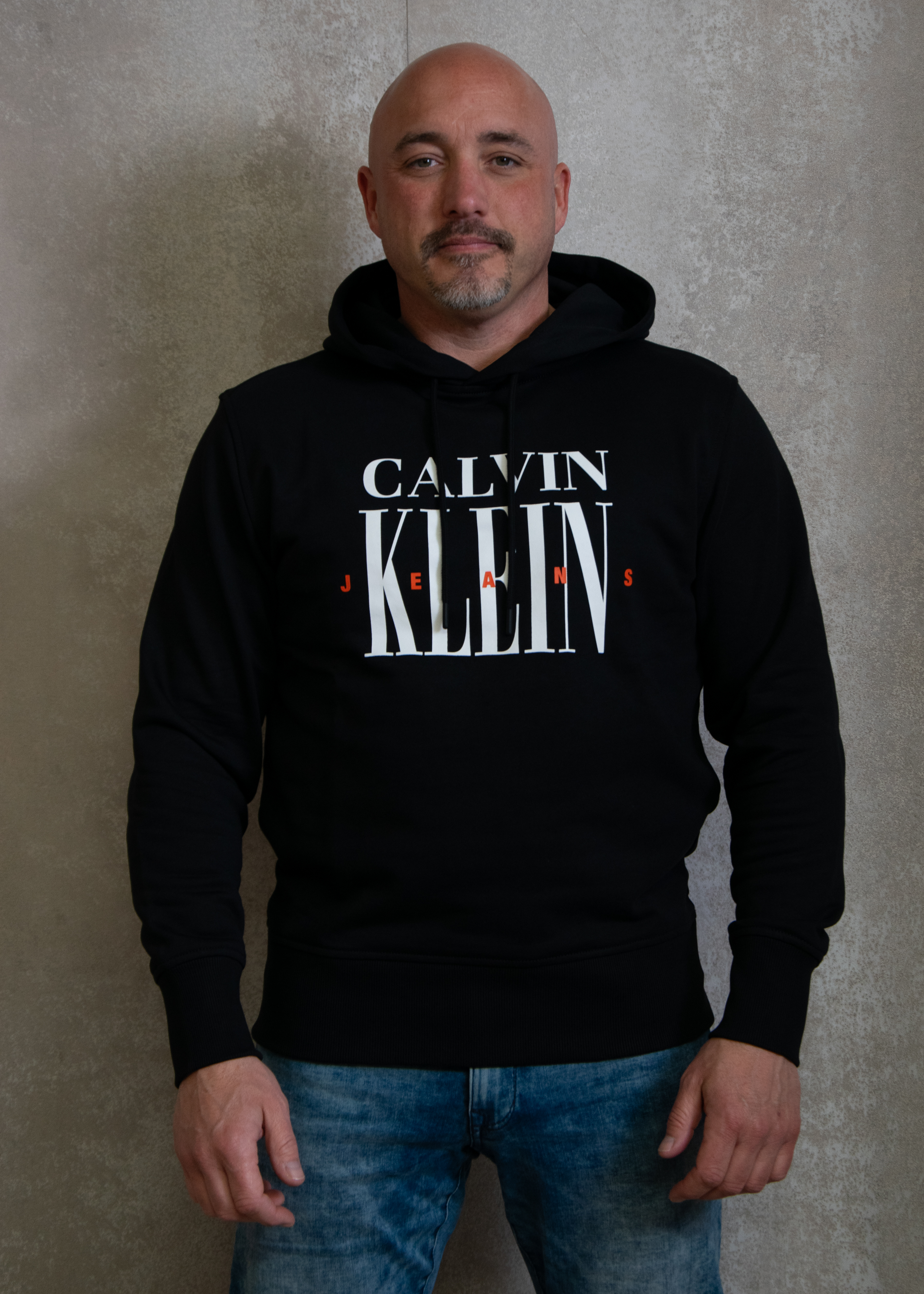 Calvin Klein Hoodie SERIF FONT GRAPHIC HOODIE