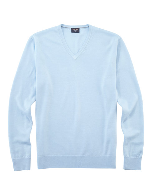 OLYMP Casual Breisel, Lichtblauw