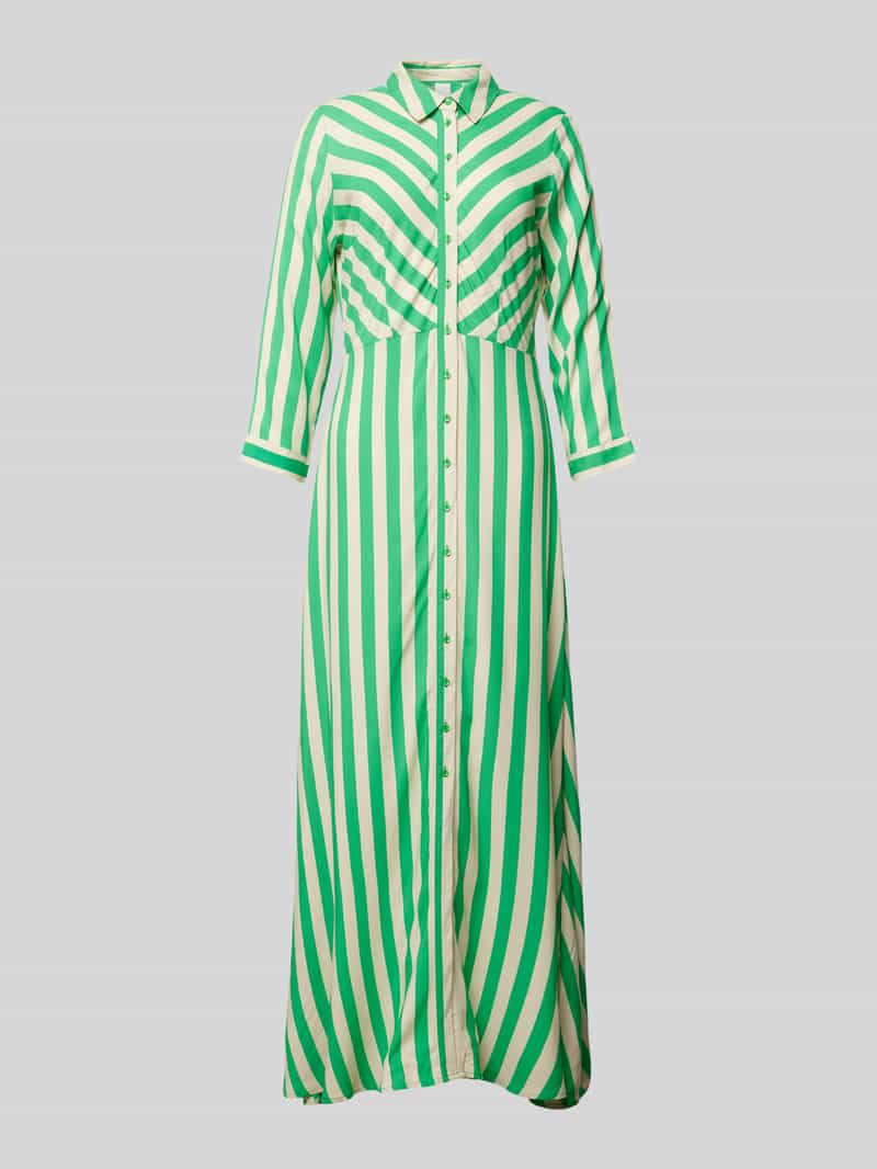 YAS Maxi-jurk met doorknoopsluiting, model 'SAVANNA'