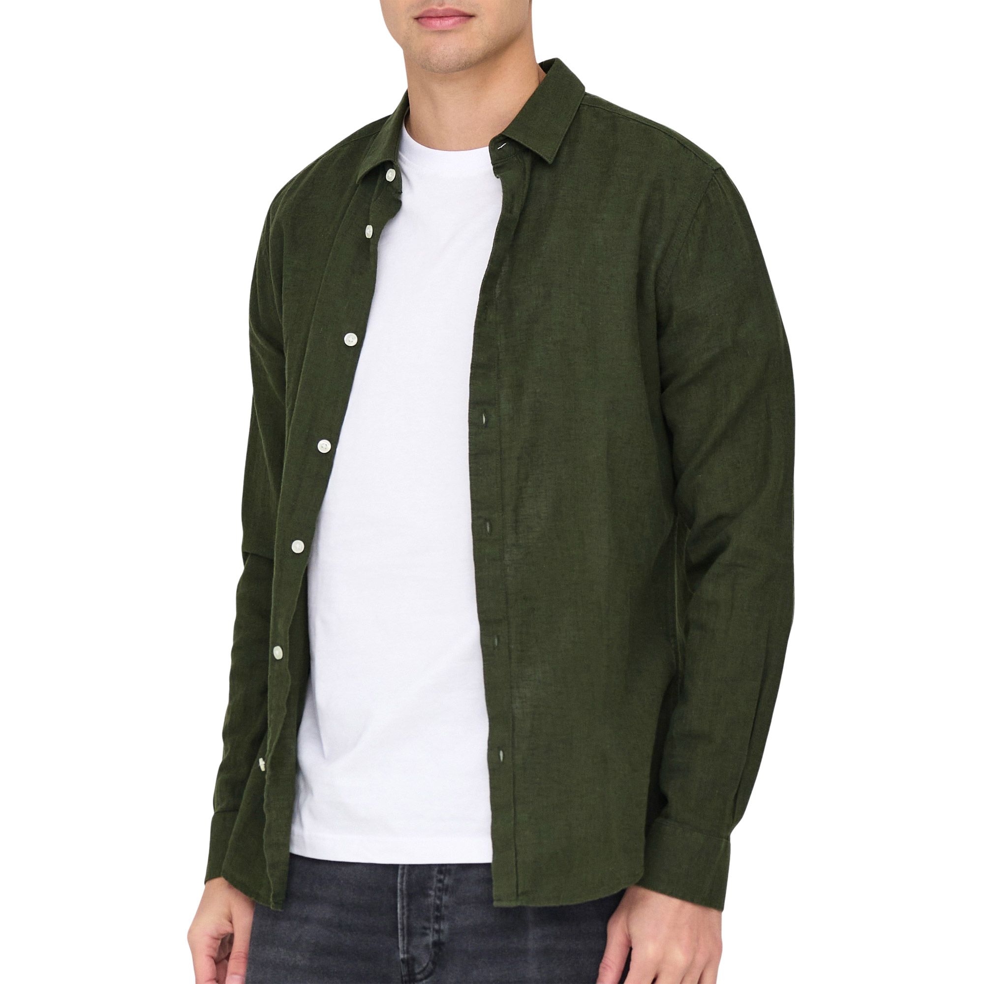 Only & Sons CaidenS Solidinen Overhemd Heren