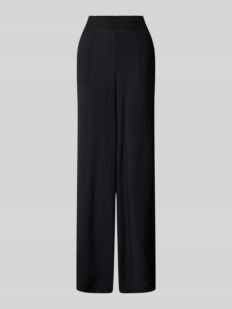 S.Oliver RED LABEL Loose fit stoffen broek van viscosemix