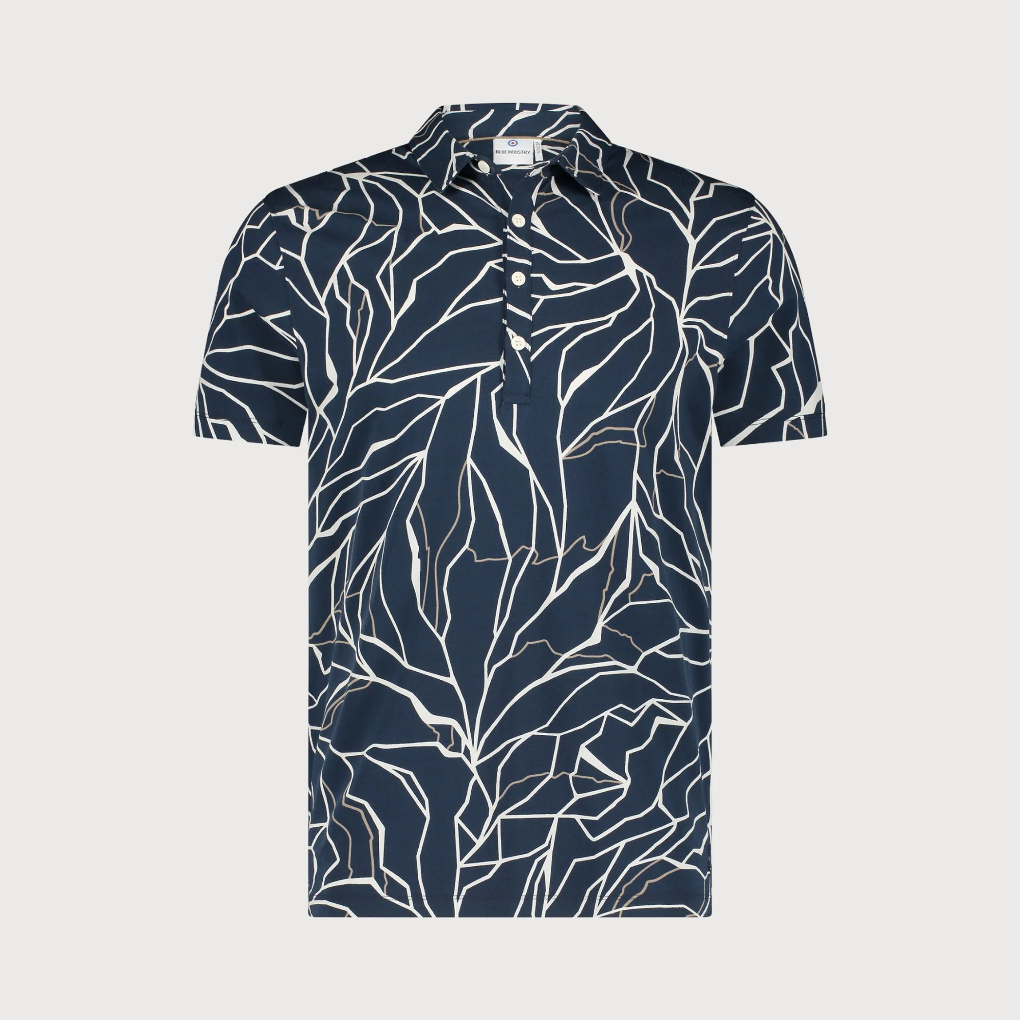 Blue Industry De grafische design polo |
