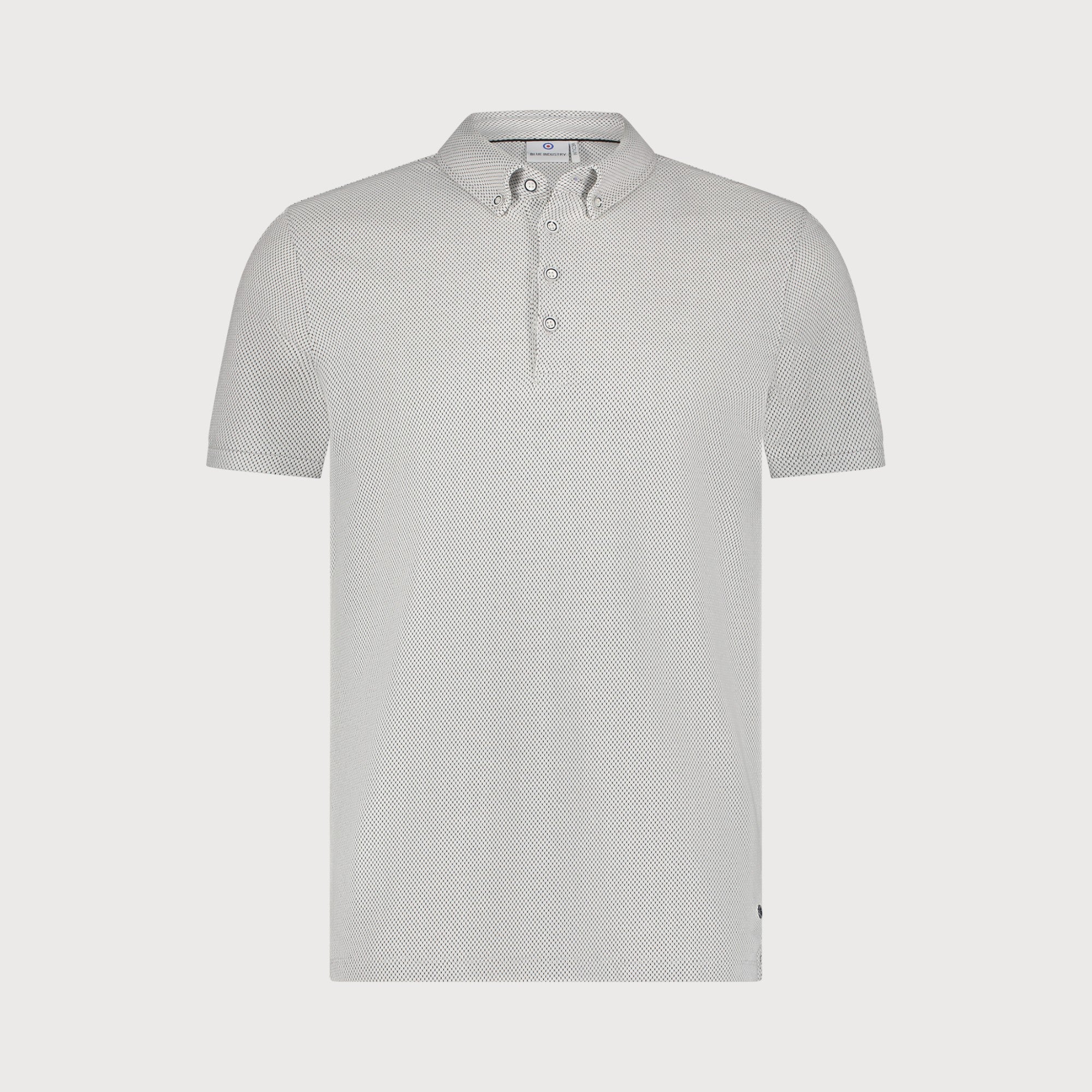 Blue Industry De micro dessin polo |