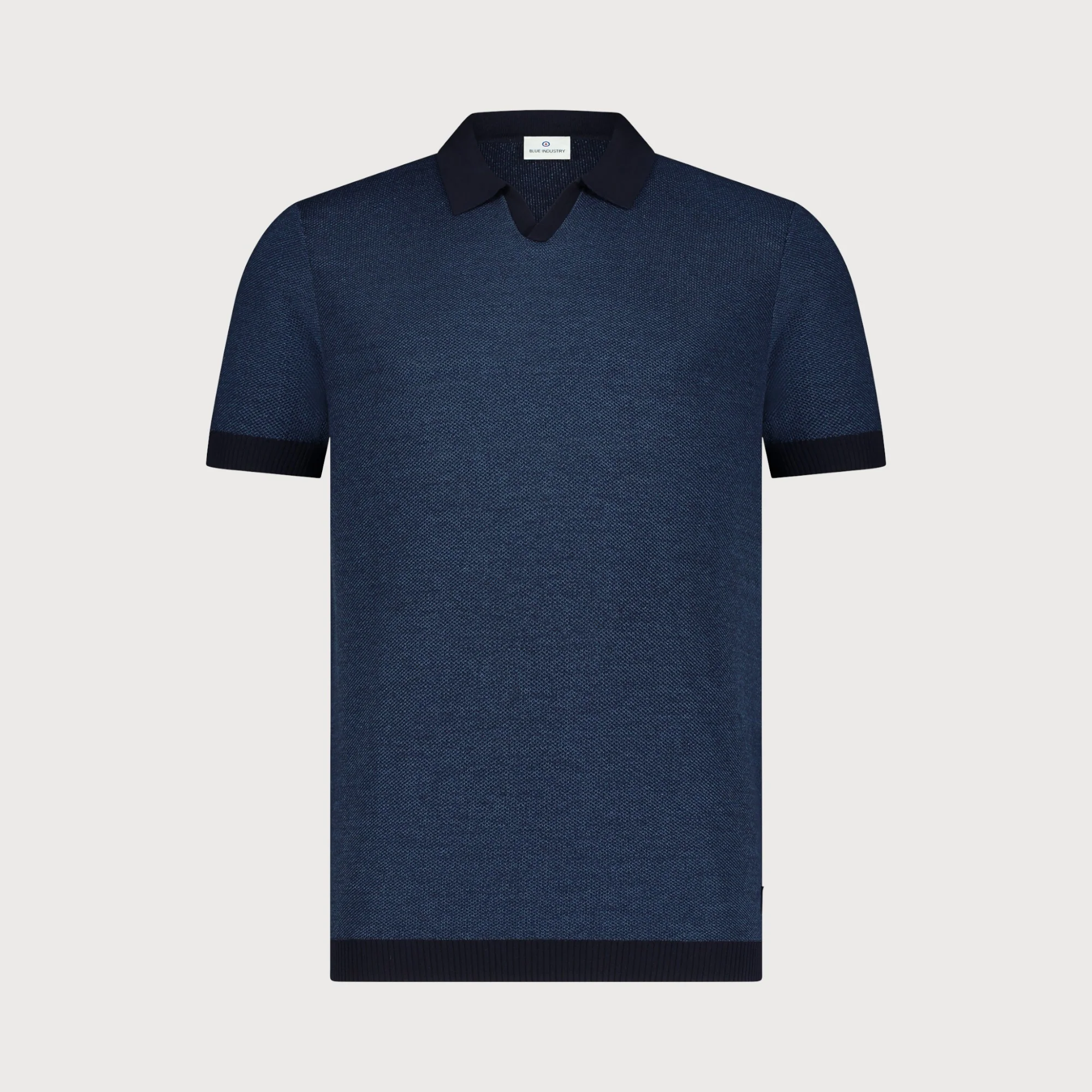 Blue Industry De knitted v-hals polo |