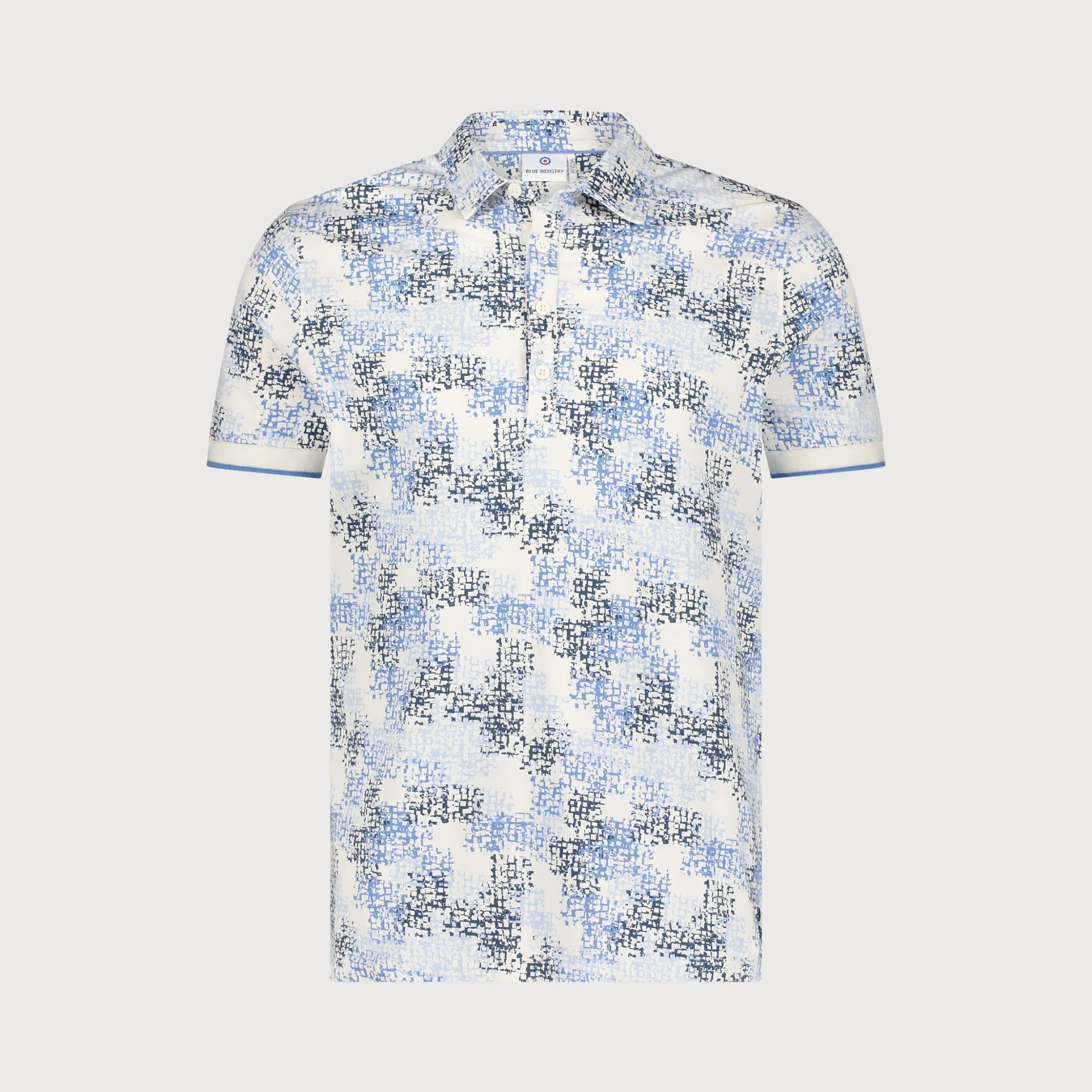 Blue Industry De grafische polo |