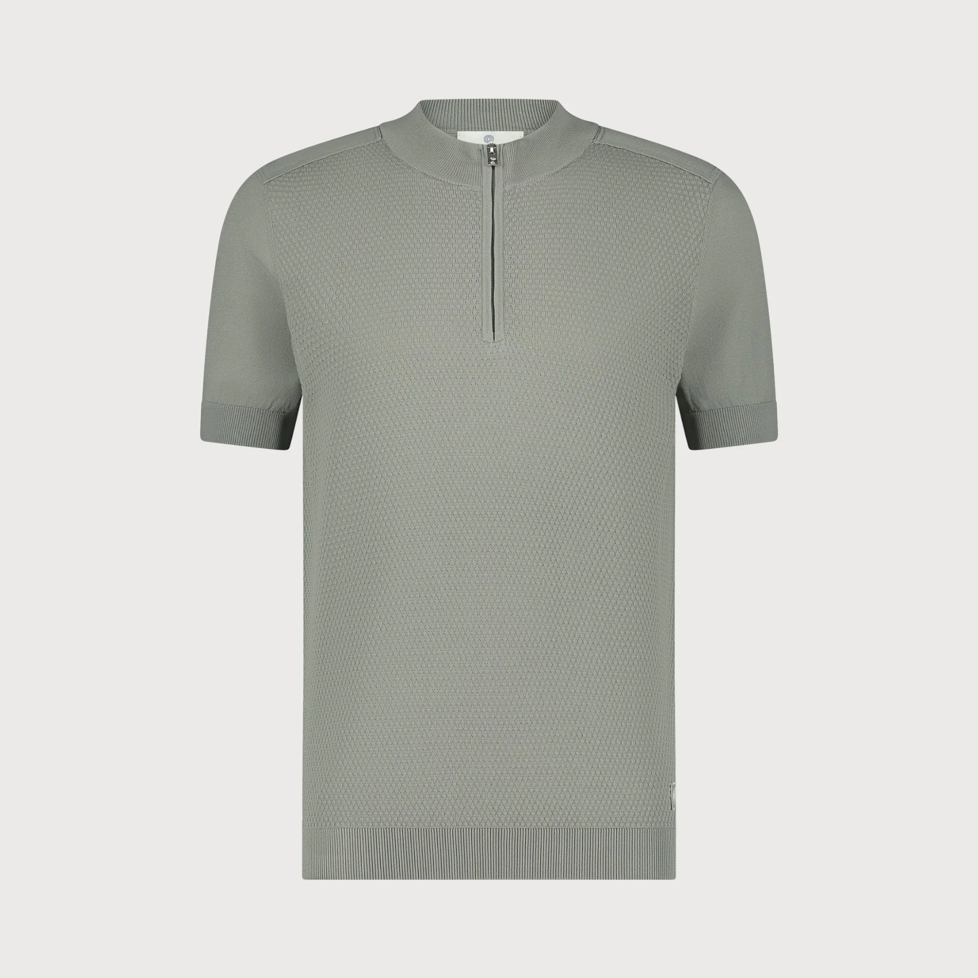 Blue Industry De knitted half zip polo |