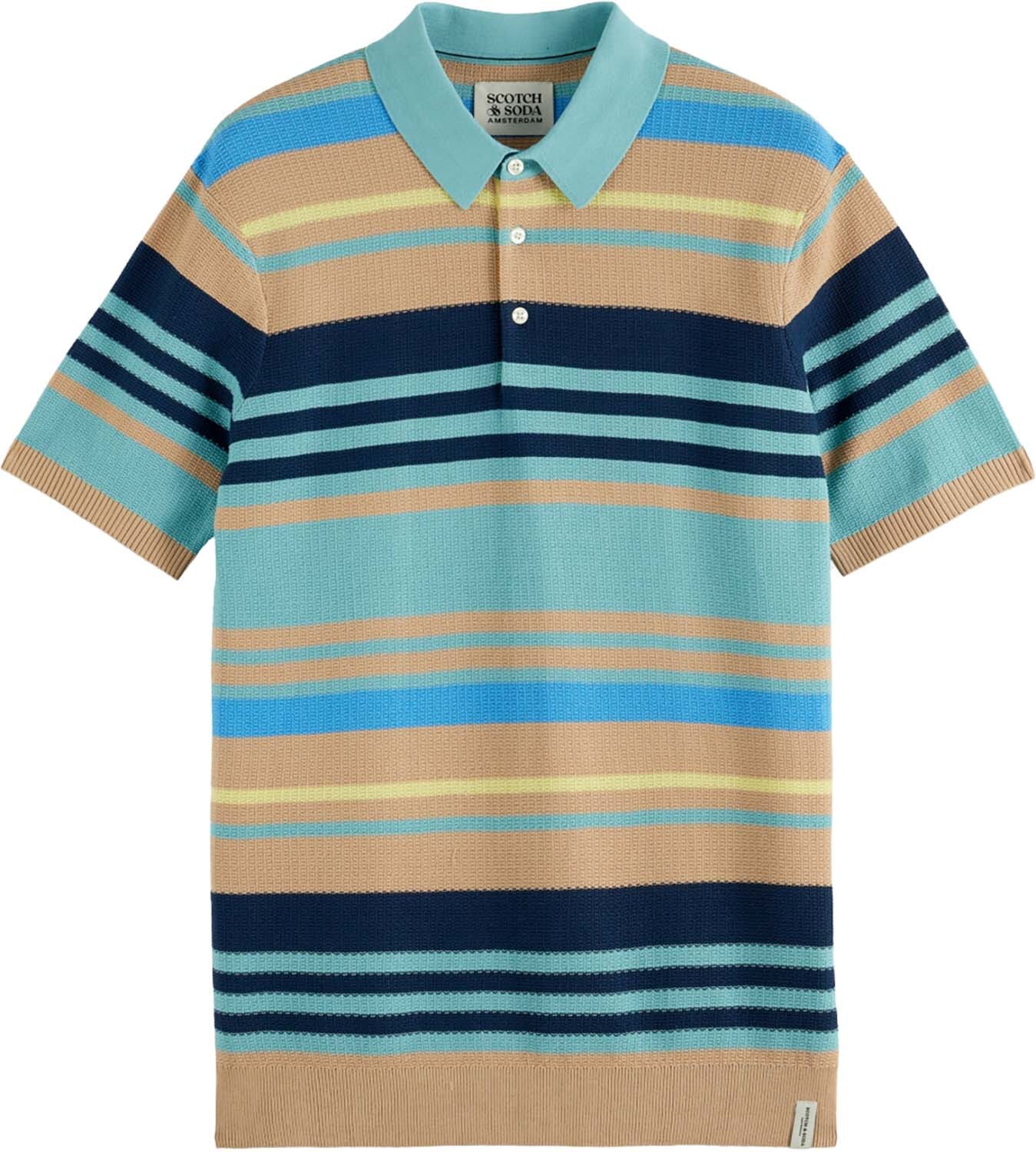 Scotch & Soda Polo Beige heren