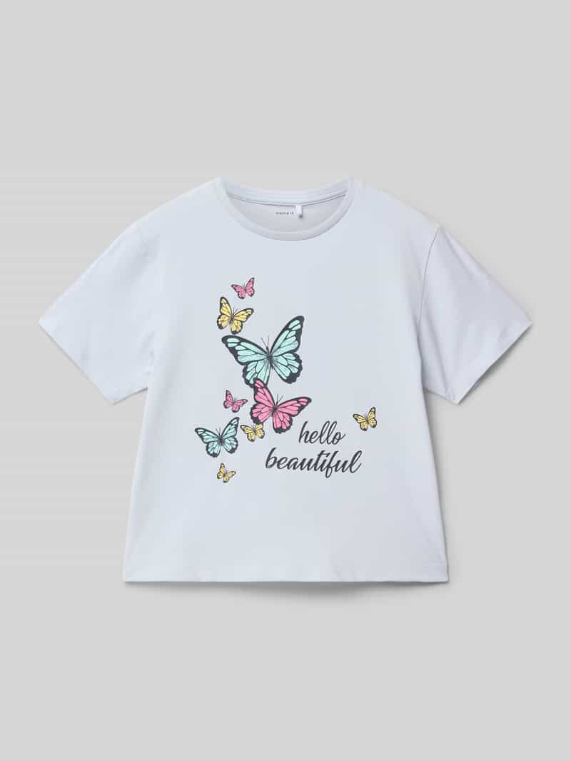 Name it T-shirt met motiefprint