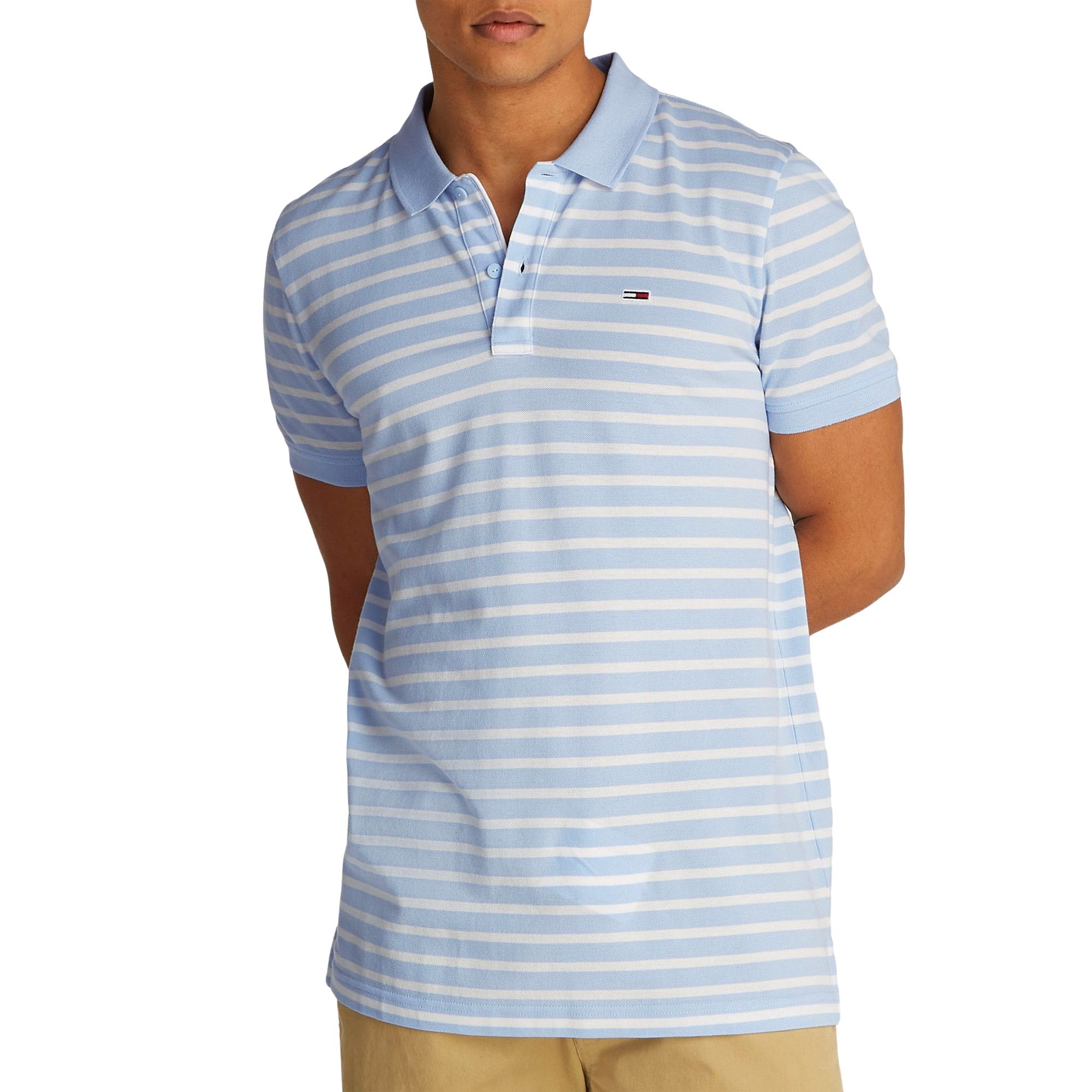 TOMMY JEANS Poloshirt TJM SLIM PLACKET POLO EXT