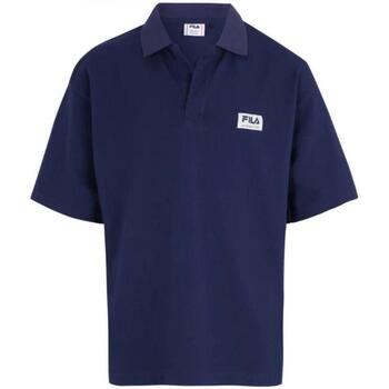 Polo Shirt Korte Mouw Fila fat0261_polo_pique_teens_blu