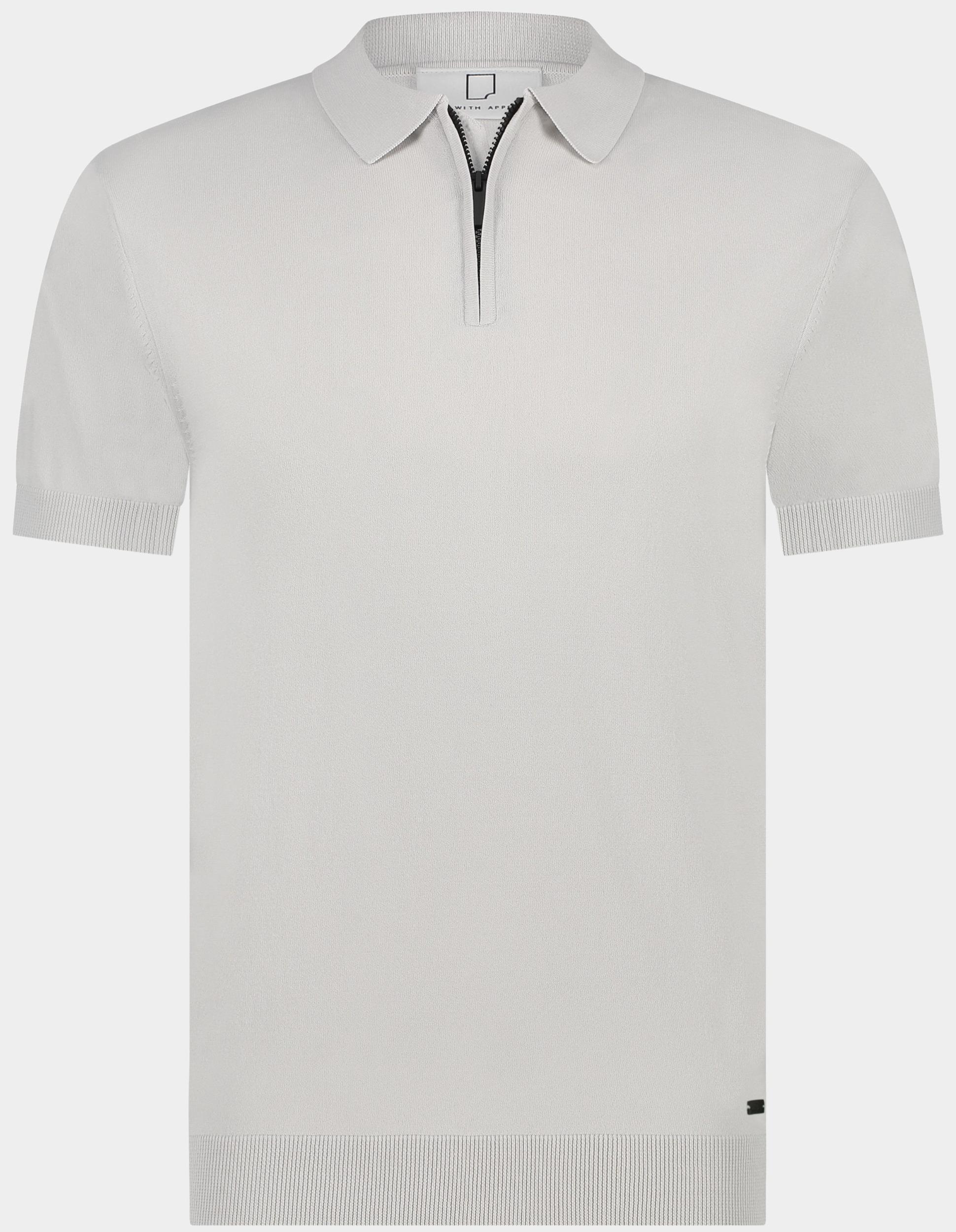 Born with Appetite Polo korte mouw dan knitted polo 25108da31/920 mist