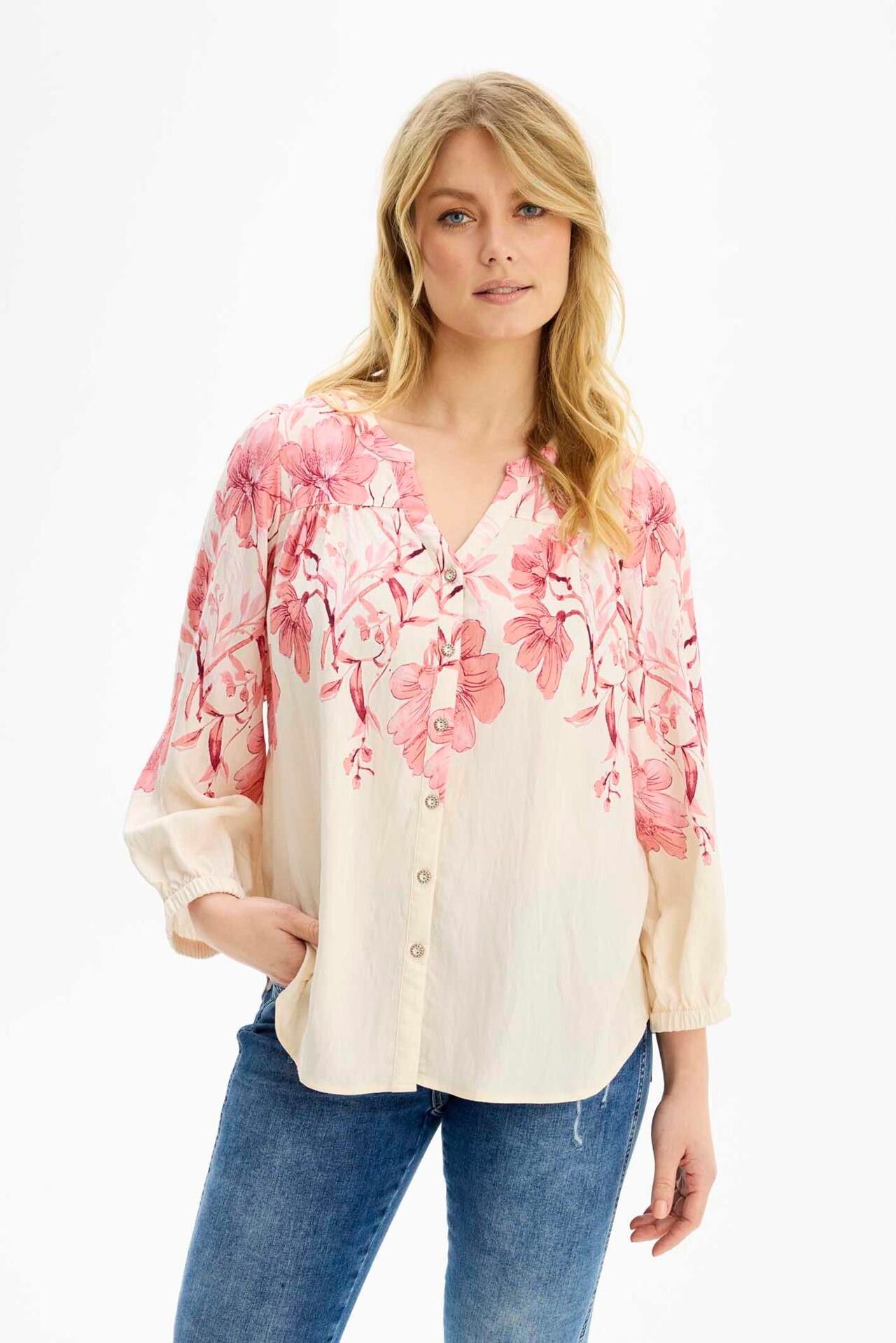 IN FRONT NORA SHIRT 16623 215 (Rose 215)