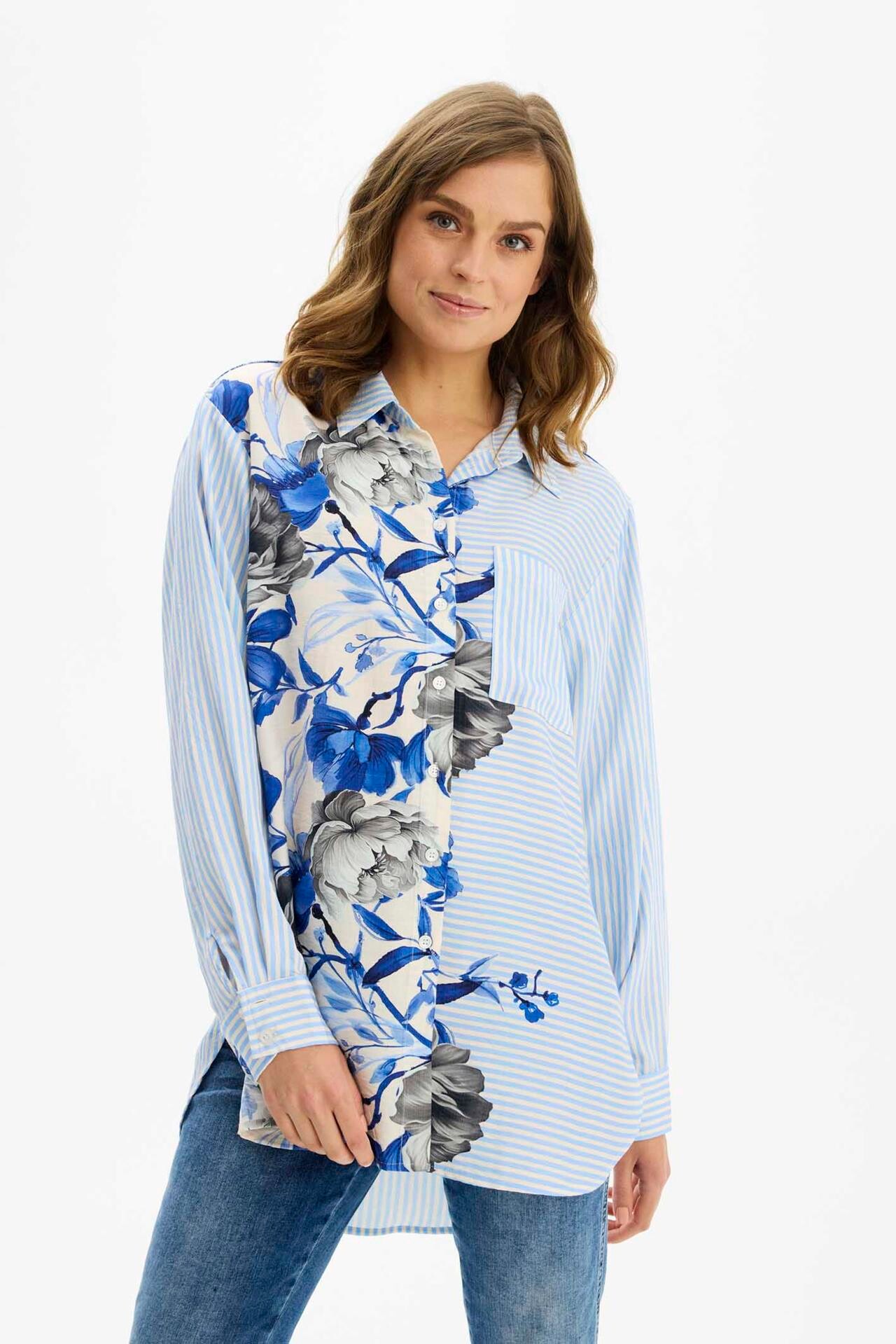 IN FRONT DITTE SHIRT 16616 501 (Blue 501)