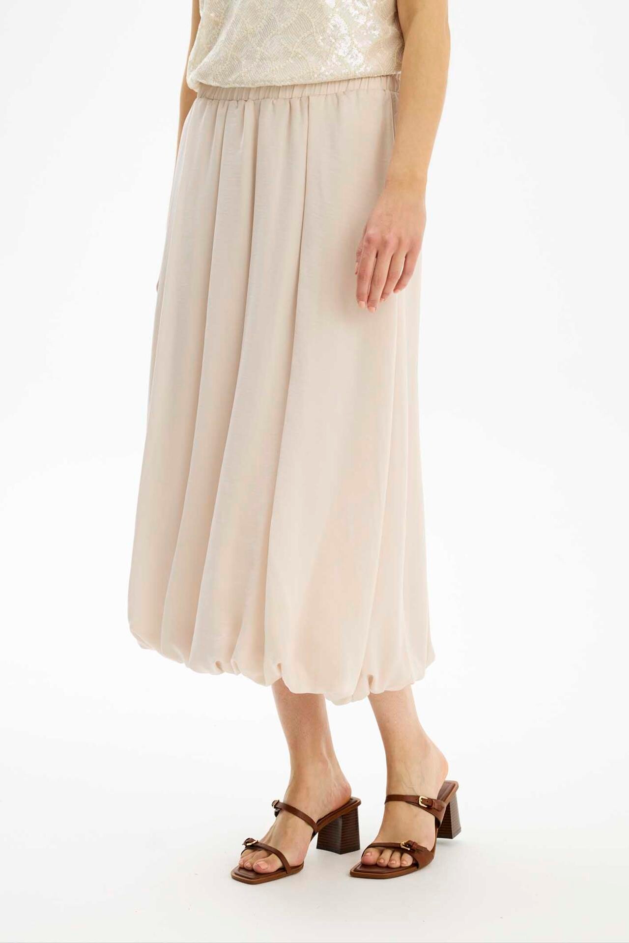 IN FRONT JUNO SKIRT 16598 189 (Light Sand 189)