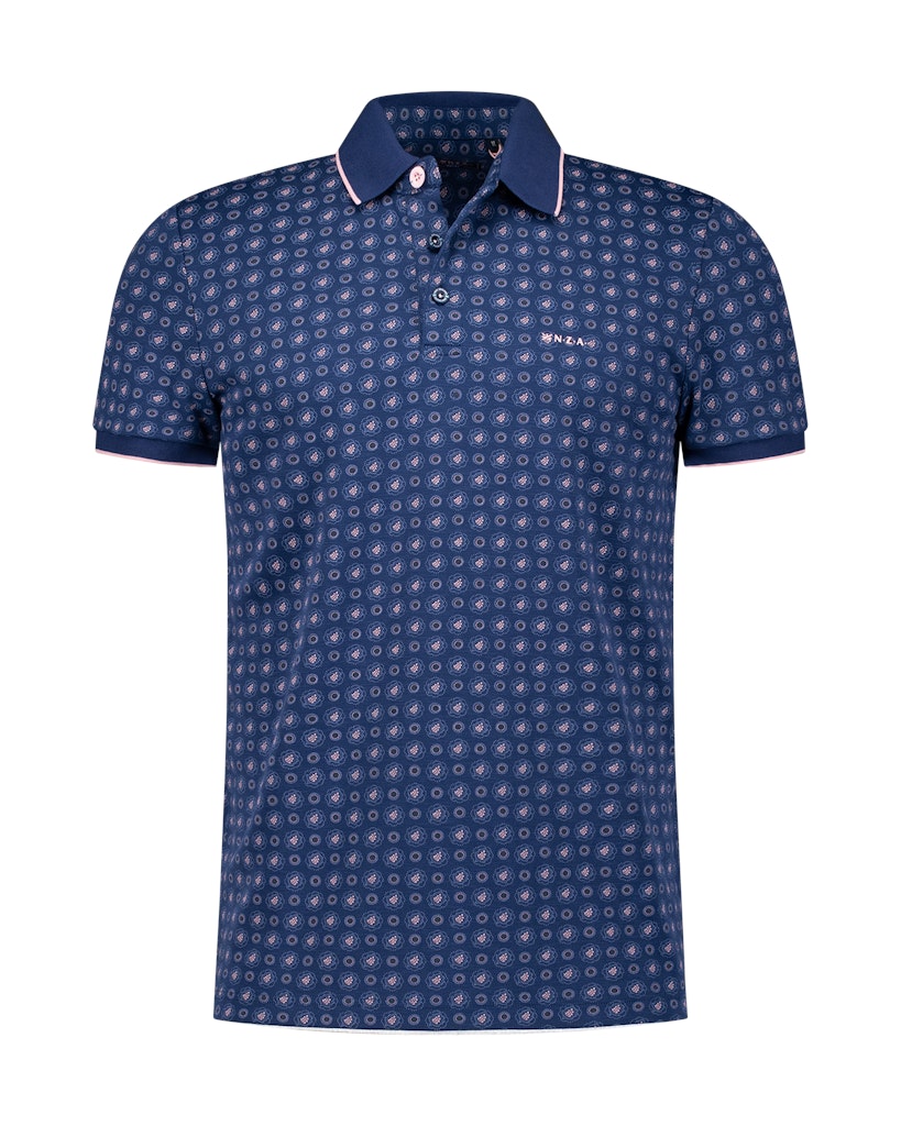 NZA Polo Ari Blauw heren