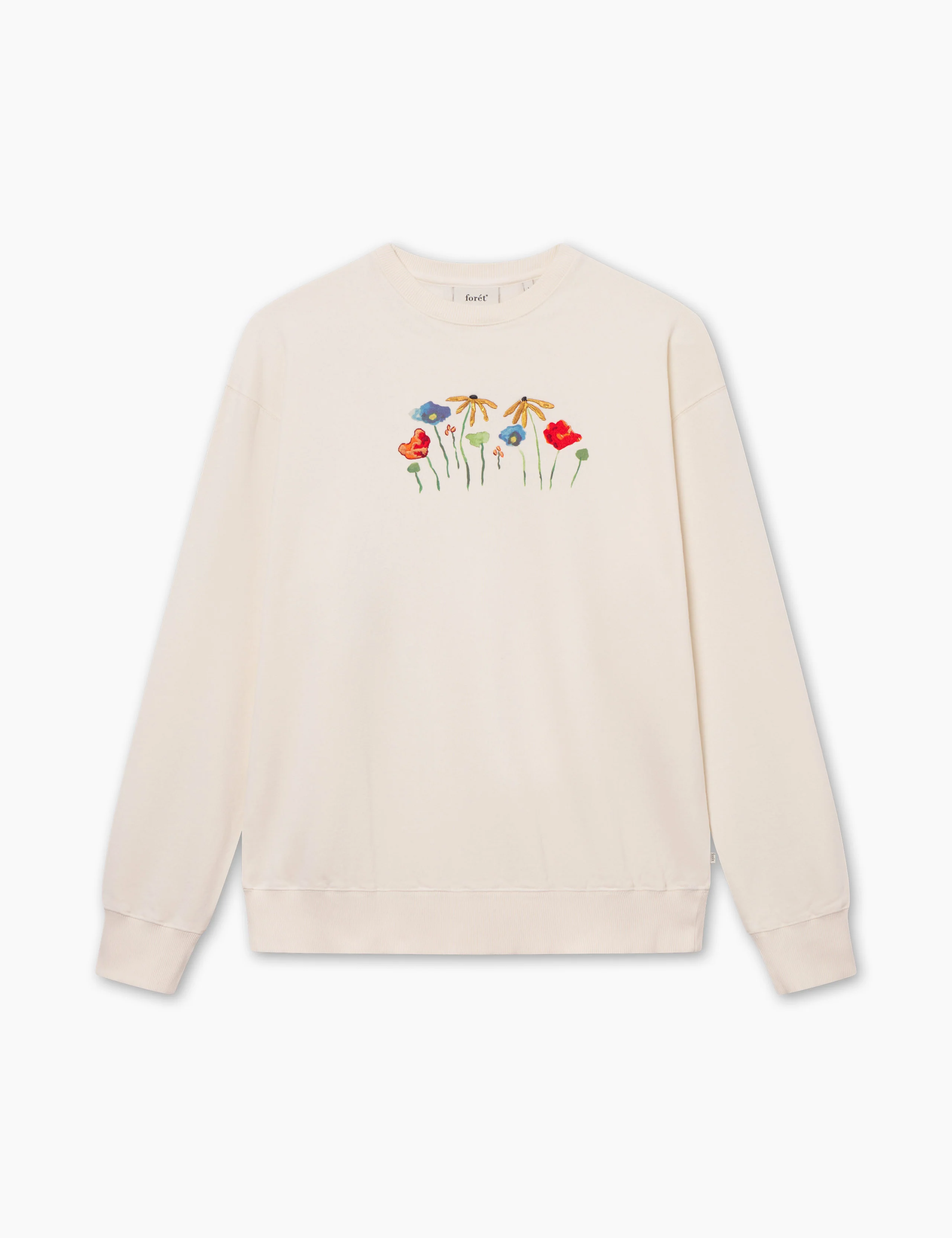 Foret botanic sweatshirt f5900 cloud