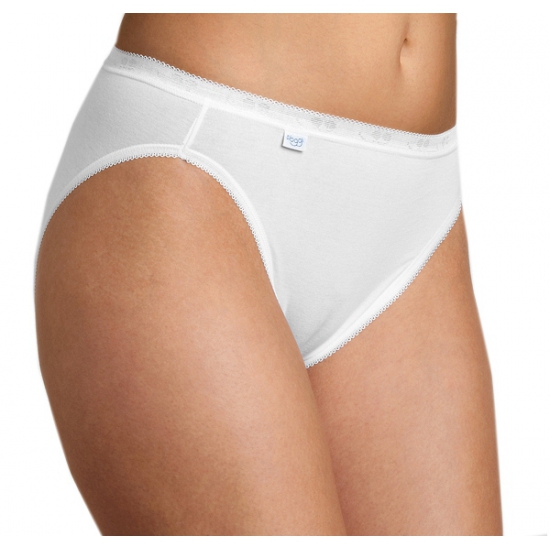 Set van 4x stuks sloggi basic tai dames slip, maat: in het wit -