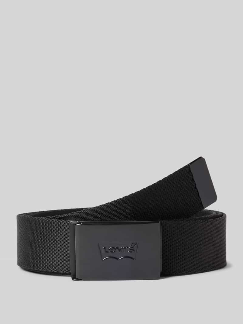 Levi's Stoffen Riem met logo in dezelfde kleur