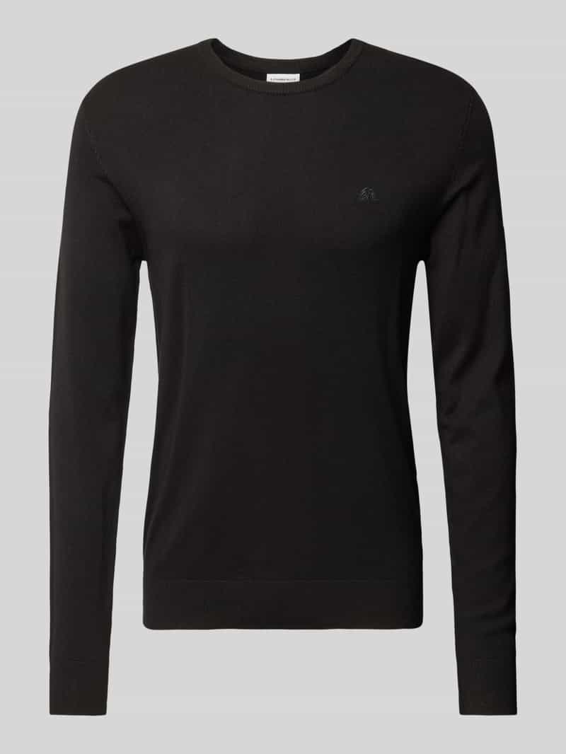 Lindbergh Gebreide pullover met ribboorden