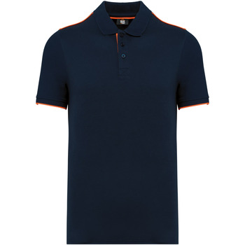 Polo Shirt Korte Mouw Wk. Designed To Work Polo contrasté Day To Day