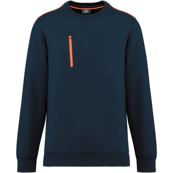 Sweater Wk. Designed To Work Sweatshirt zip poche contrastée Day To Day