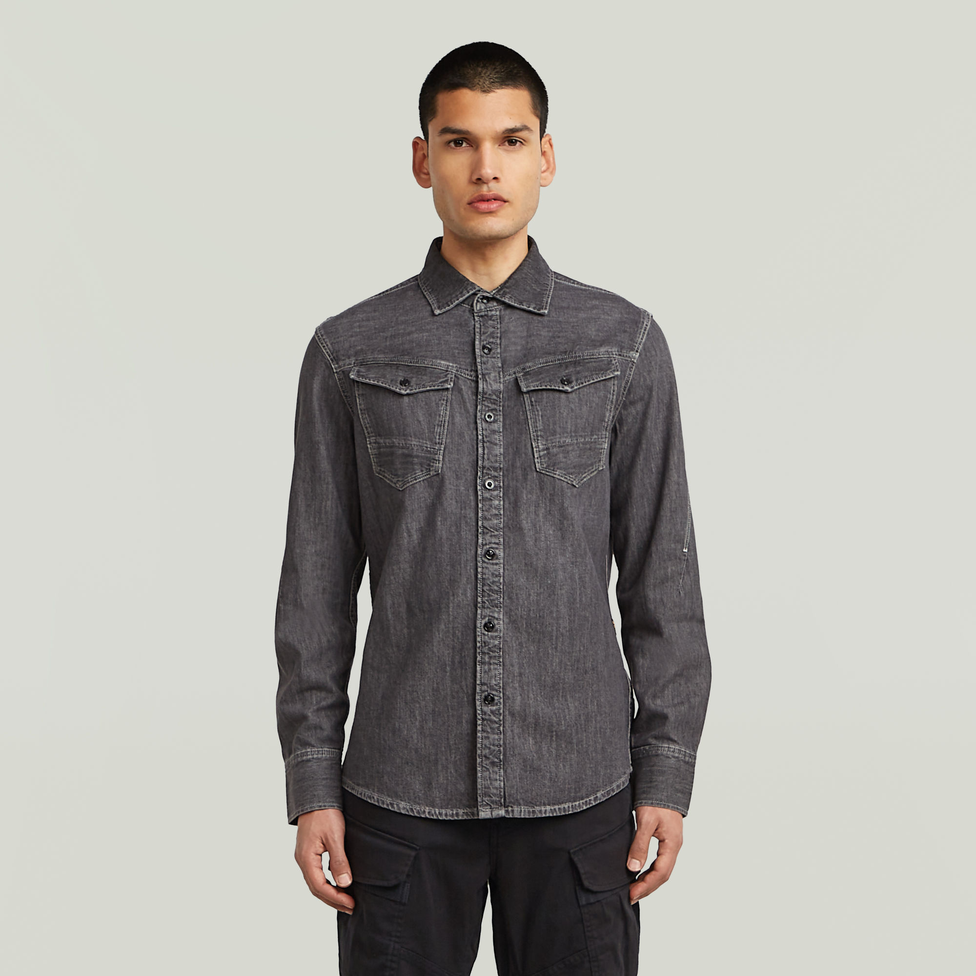 G-Star RAW Arc 3D Slim Shirt - Grijs - Heren