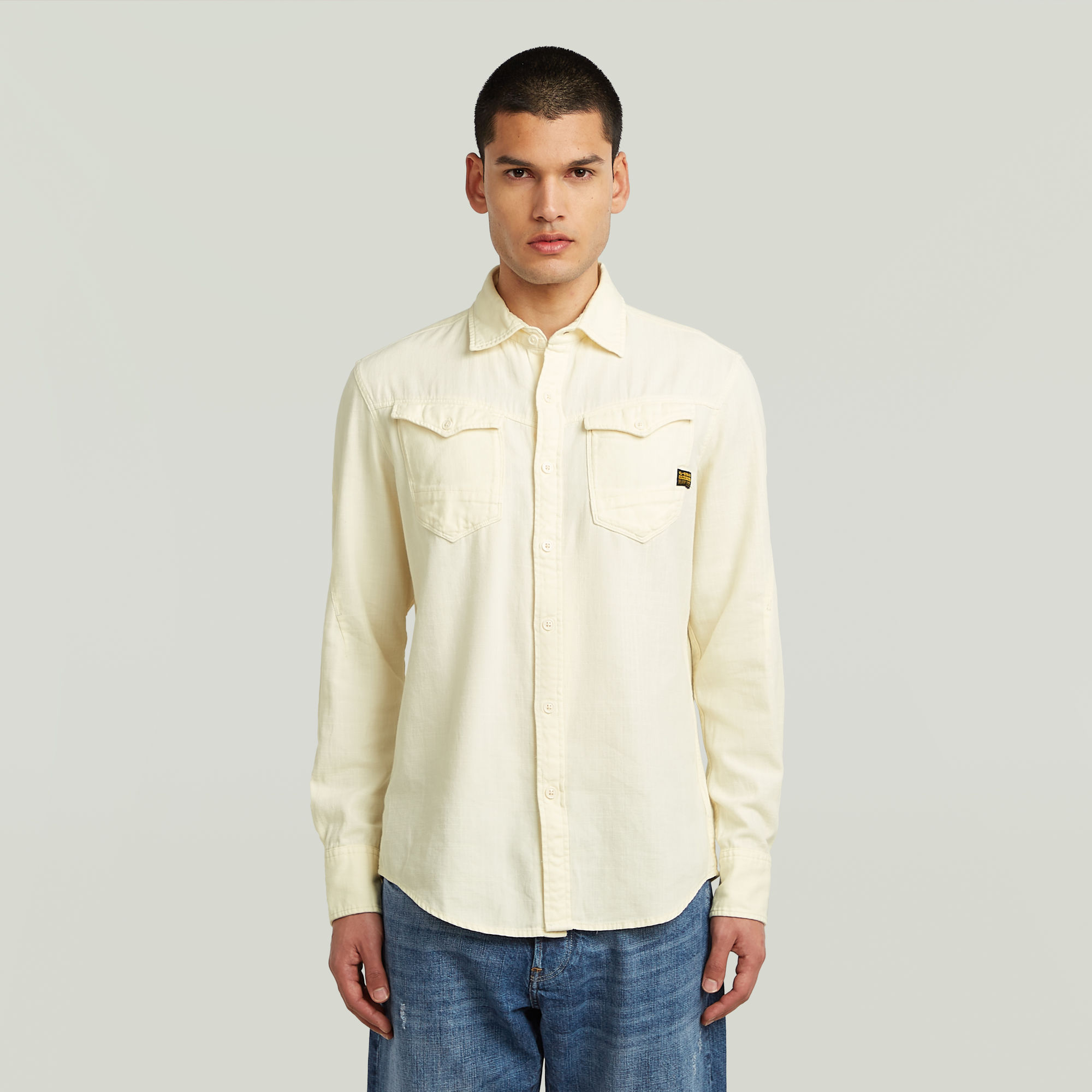 G-Star RAW Arc 3D Slim Shirt - Wit - Heren